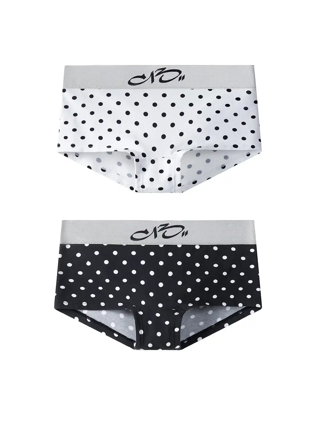CIRCLECUSTOM丨Polka Dot Printed Cotton Boxer Briefs