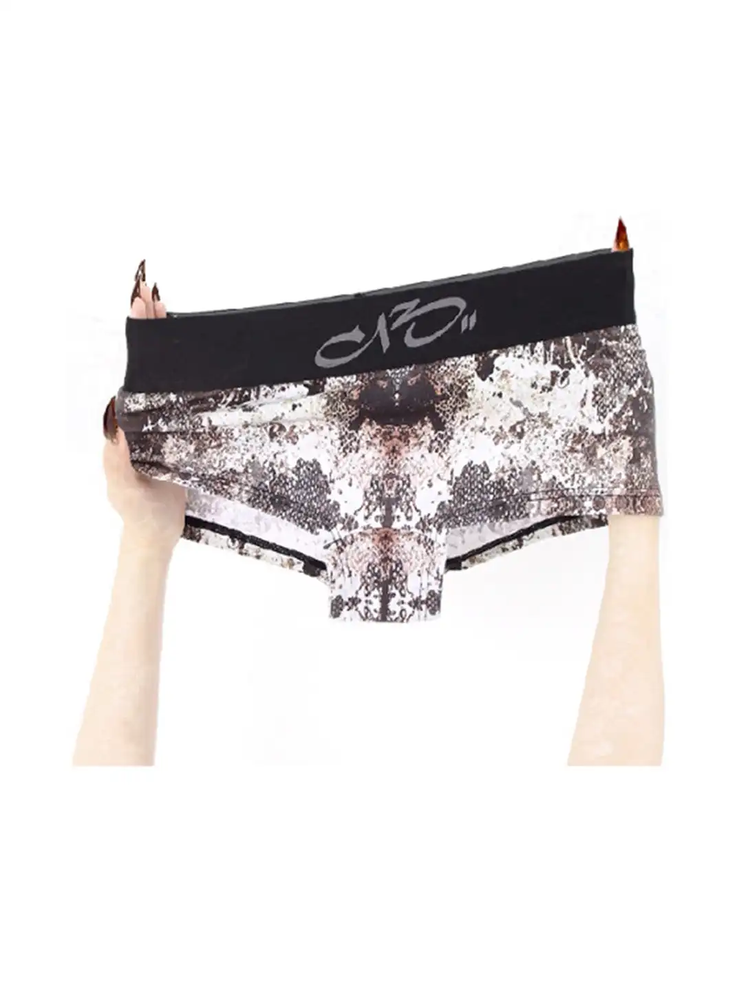 CIRCLECUSTOM丨Snake Print Cotton Boxer Briefs