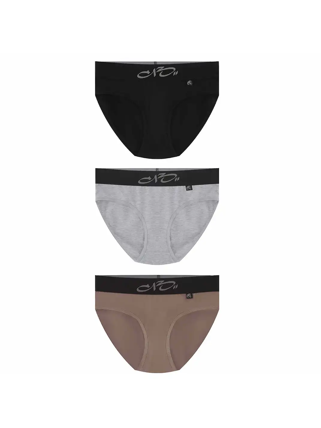 CIRCLECUSTOM丨Mid-Waist Layered Cotton Briefs