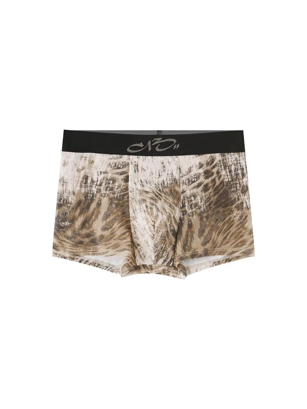 CIRCLECUSTOM丨Irregular Leopard Print Cotton Boxer Briefs