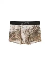CIRCLECUSTOM丨Irregular Leopard Print Cotton Boxer Briefs