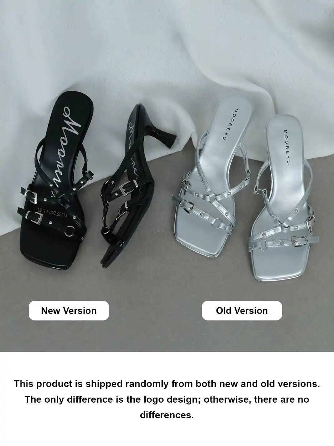 Mooreyu | Open-Toe High-Heeled Sandals