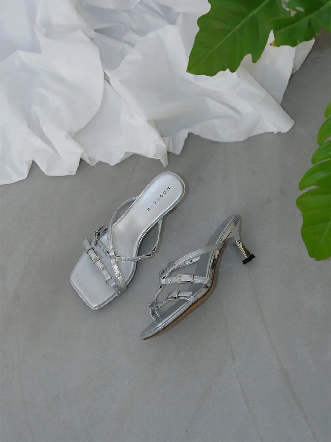 Mooreyu | Open-Toe High-Heeled Sandals