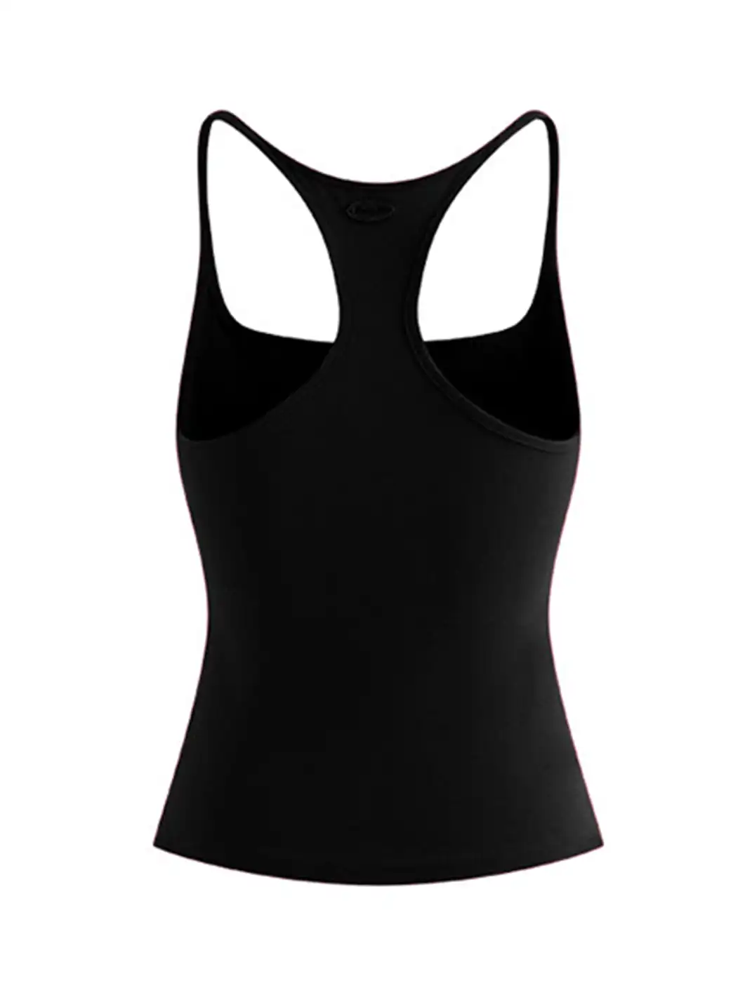 Latelylab | Appliqué Embroidered Knitted Camisole-Black