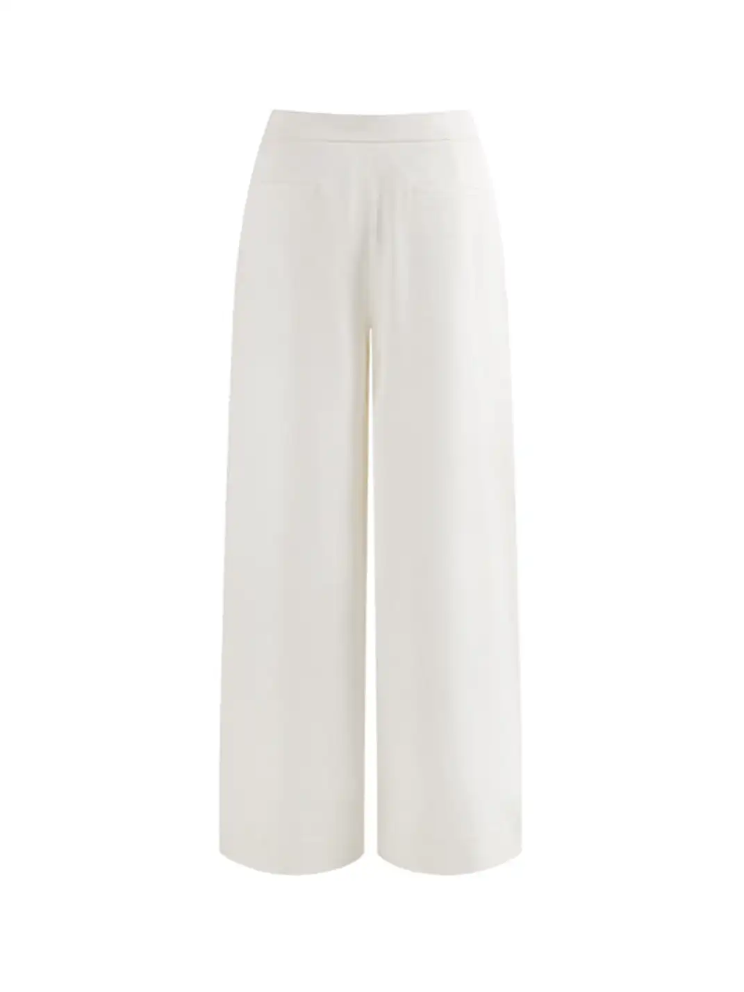Latelylab | Asymmetrical Waistband With Metal Buckle Trousers