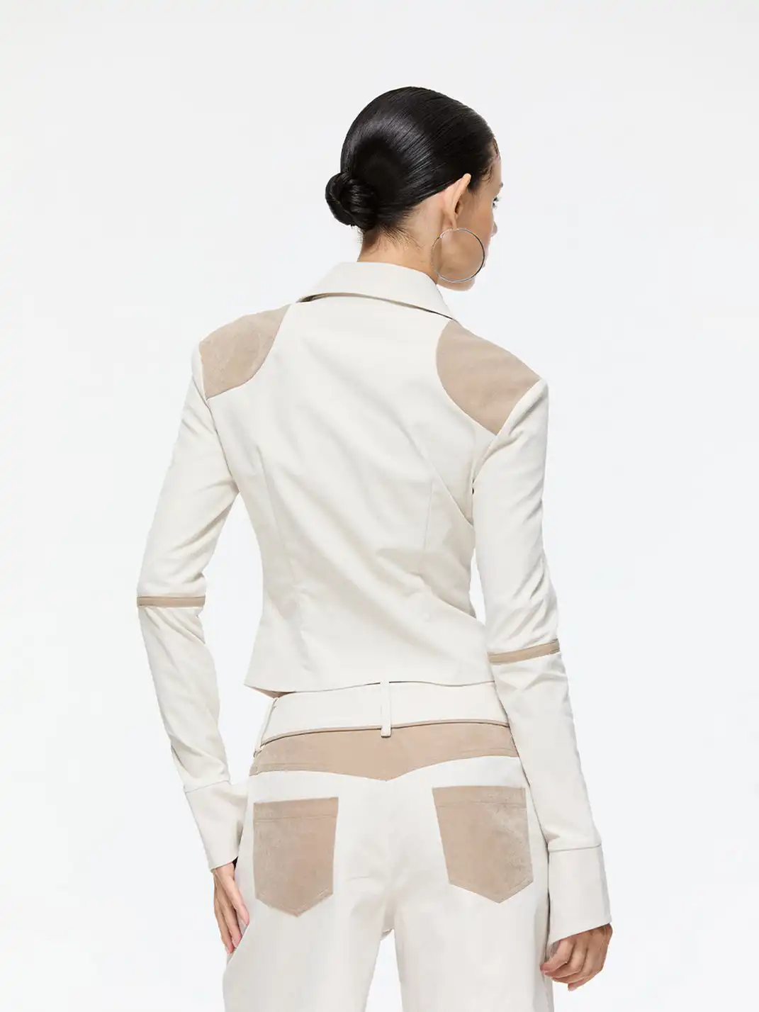 Latelylab | 0-Cut Woven Slim-Fit Shirt And Trousers Set