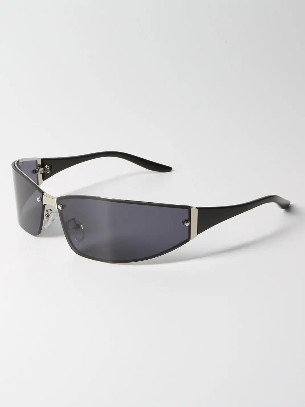 404 | Retro Y2K One-Piece Metal Sunglasses