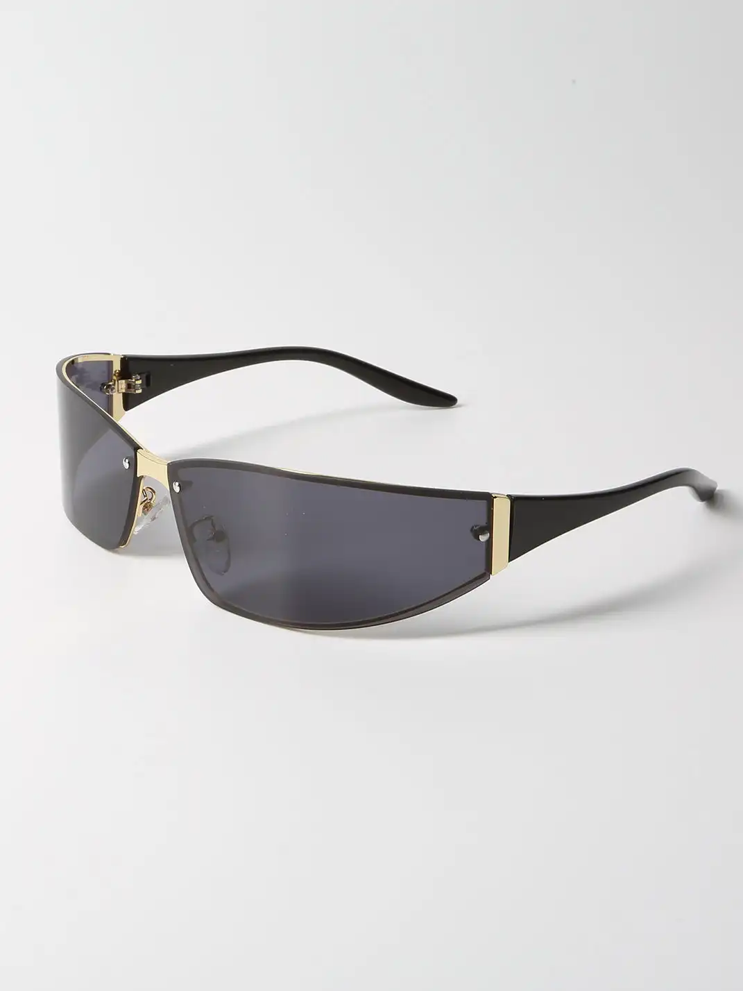 404 | Retro Y2K One-Piece Metal Sunglasses