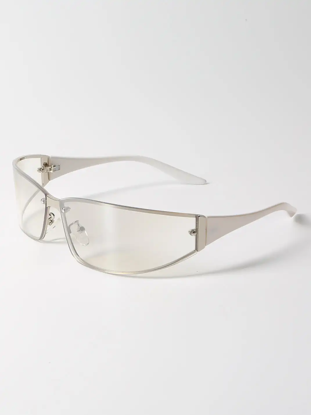 404 | Retro Y2K One-Piece Metal Sunglasses