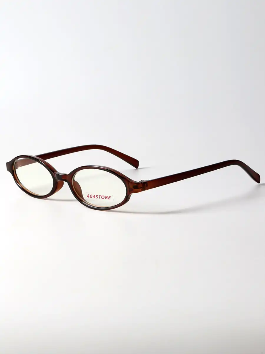 404 | Oval Elegant Y2K Glasses - 2