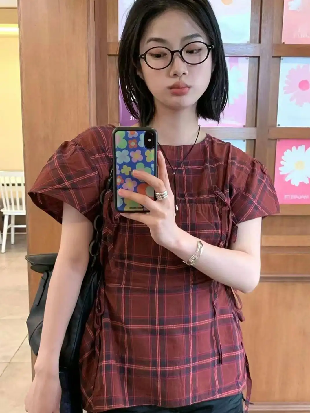404 | Oval Small Frame TR90 Glasses