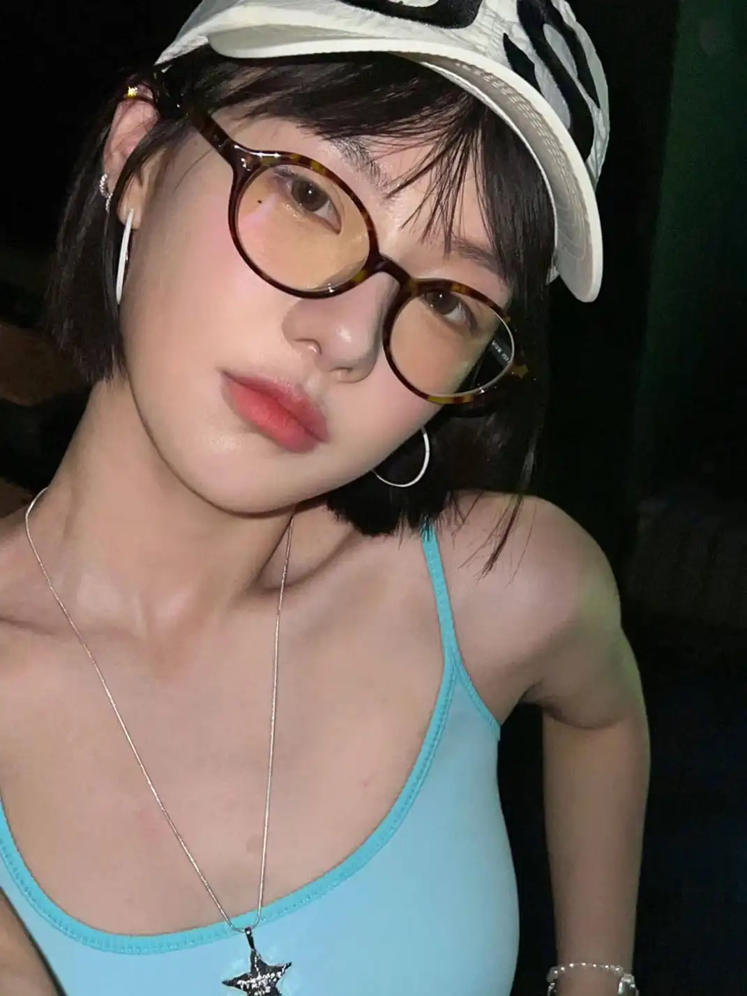 404 | Oval Small Frame TR90 Glasses