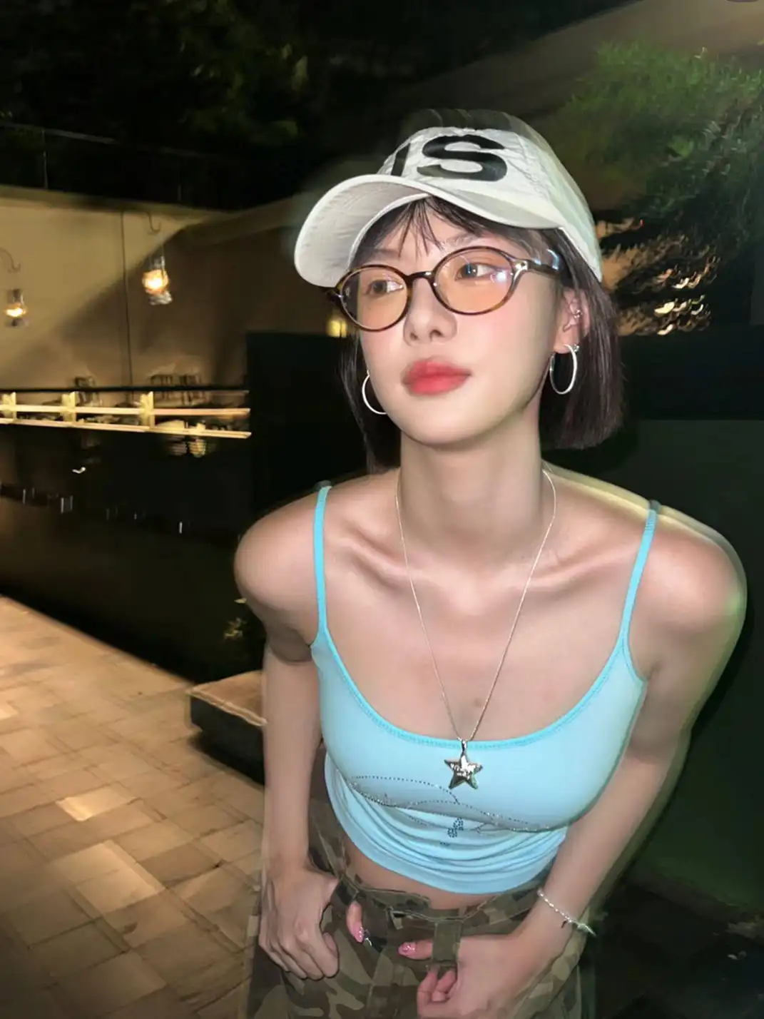 404 | Oval Small Frame TR90 Glasses