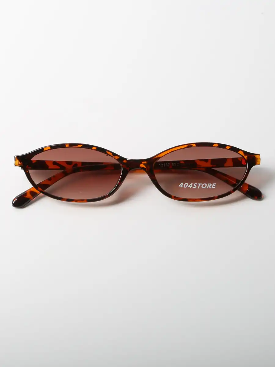 404 | Oval UV-Protective Sunglasses - 4