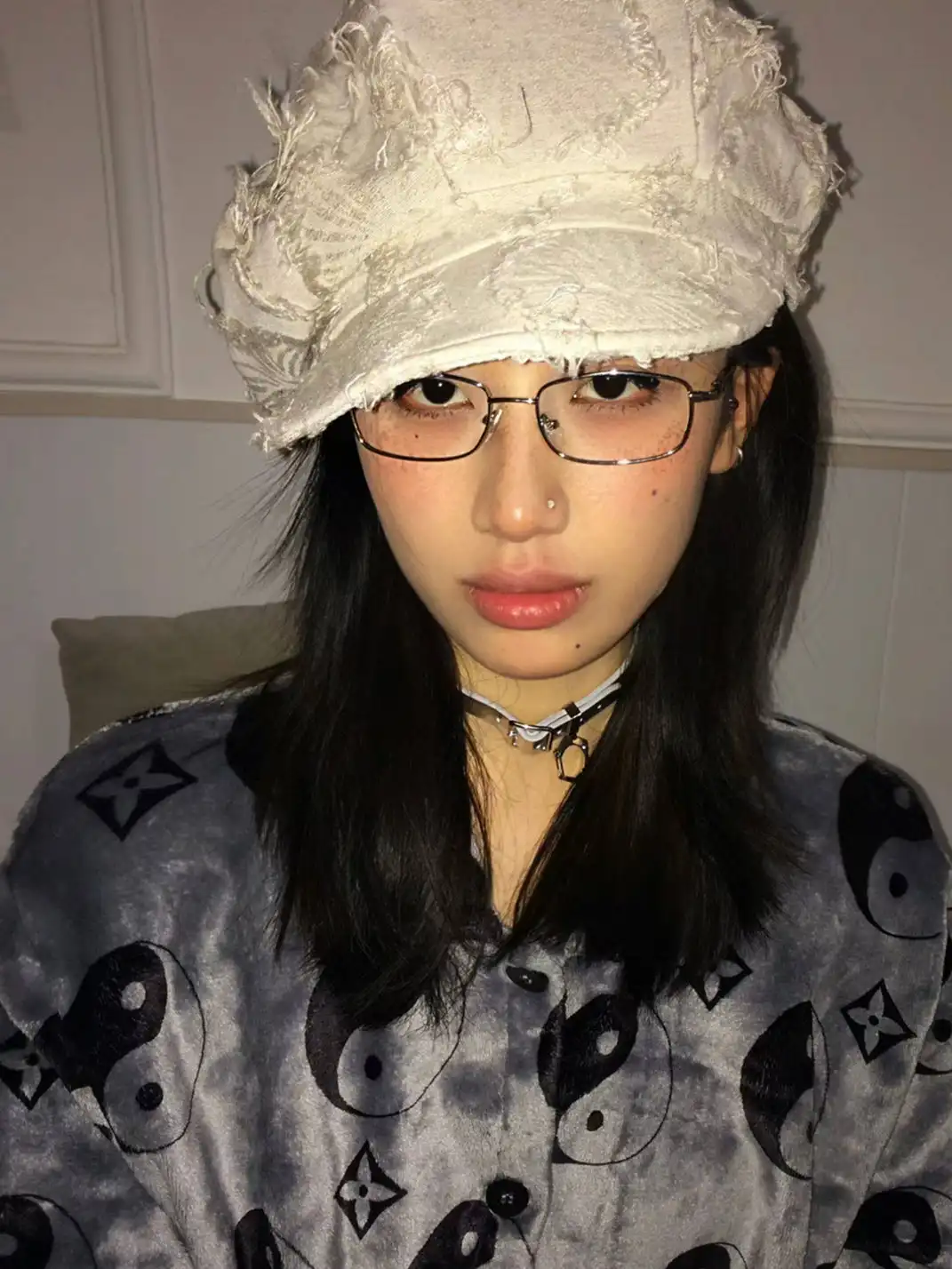 404 | Rectangular Y2K Glasses