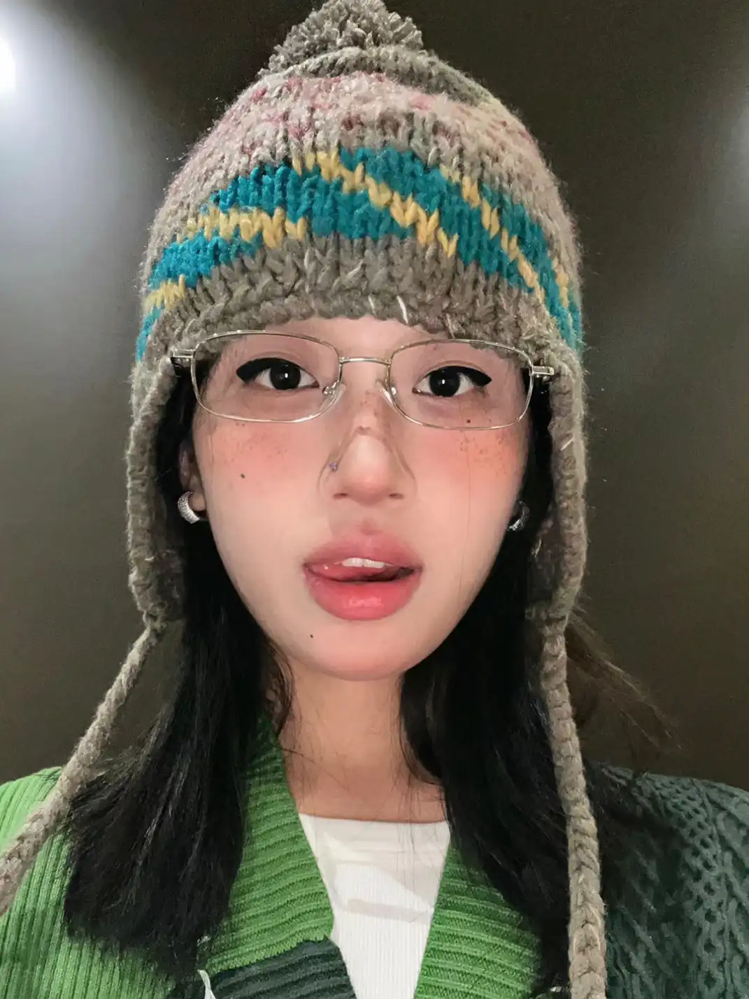 404 | Rectangular Y2K Glasses
