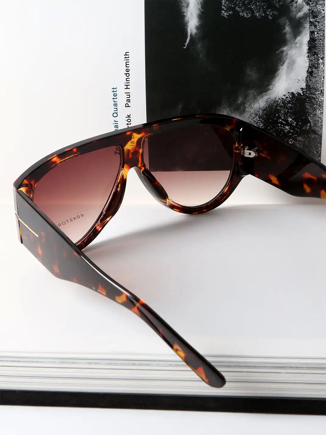 404 | Large-Frame Aviator Sunglasses
