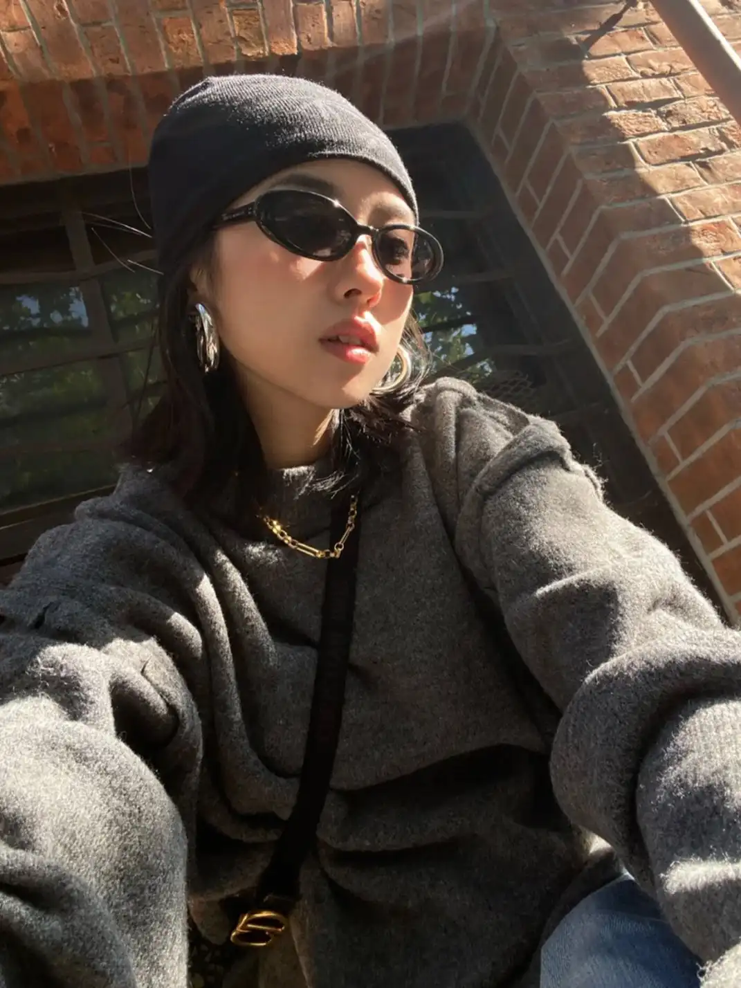 404 | Oval-Shaped Polarized Sunglasses