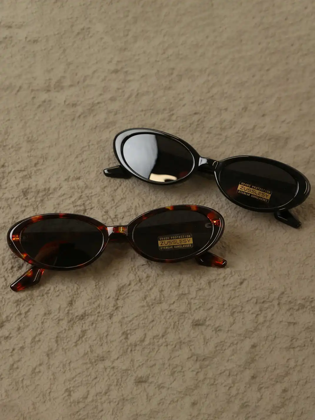 404 | Oval-Shaped Polarized Sunglasses