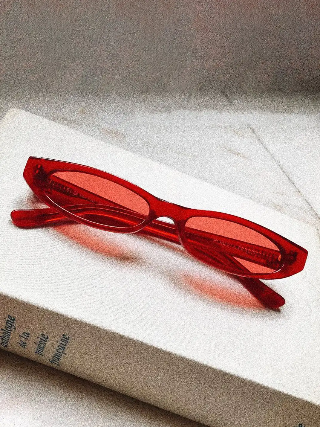 404 | Punk Flat Oval Sunglasses