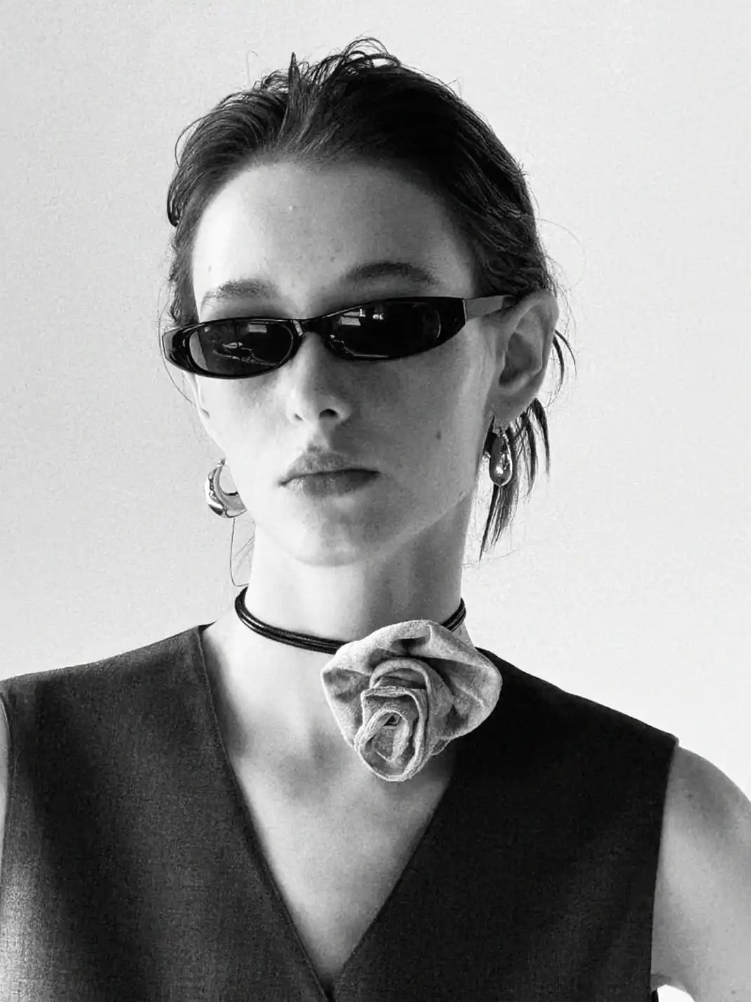 404 | Punk Flat Oval Sunglasses