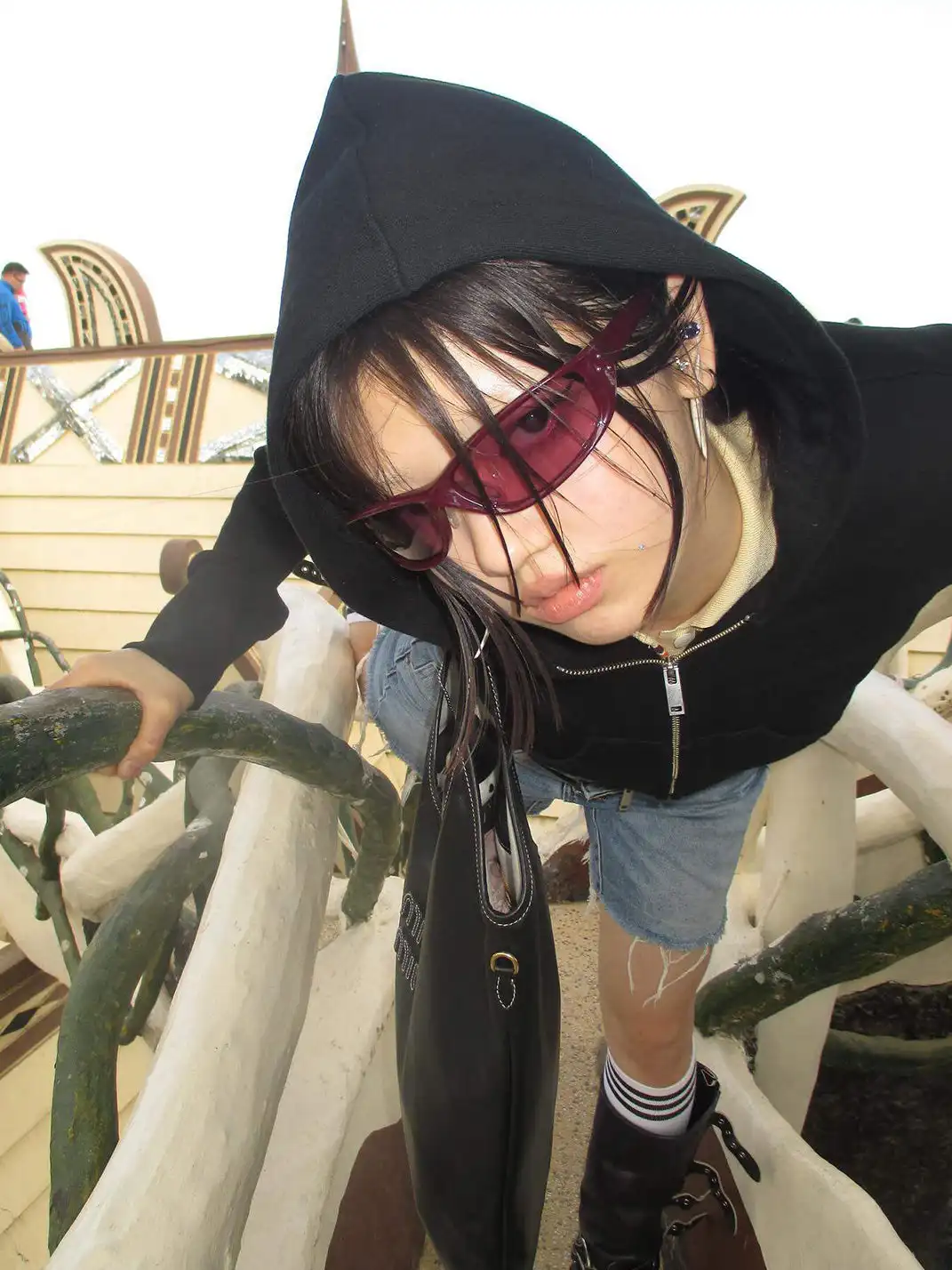404 | Rectangular Wraparound Cycling Sunglasses
