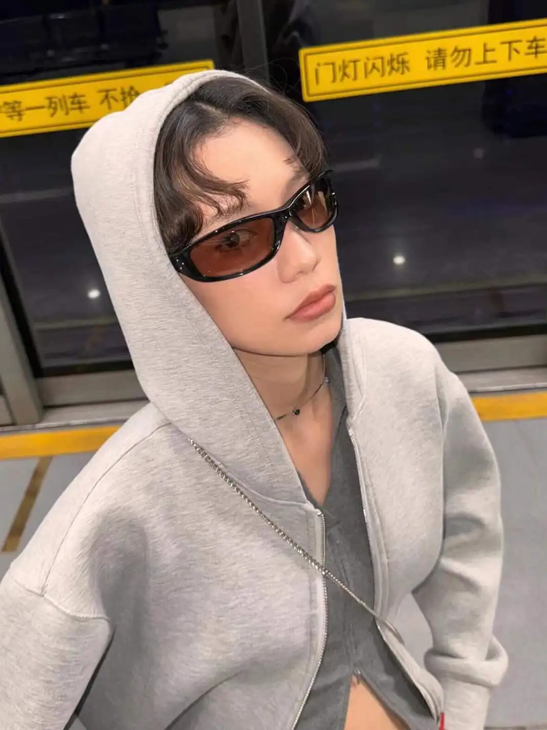 404 | Rectangular Wraparound Cycling Sunglasses