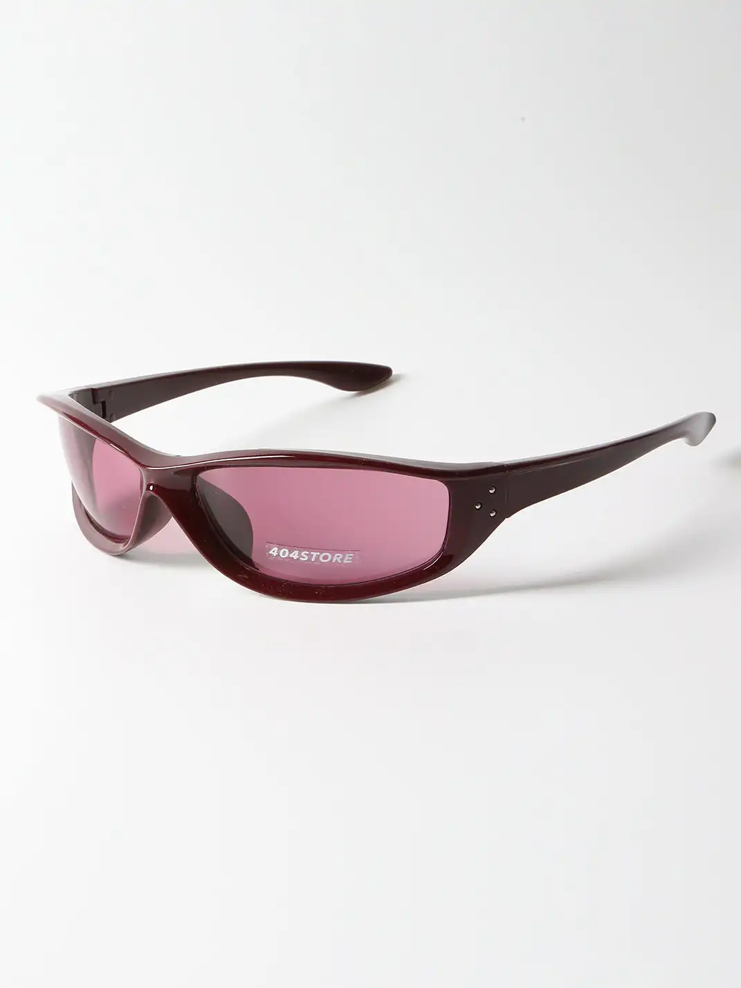 404 | Rectangular Wraparound Cycling Sunglasses