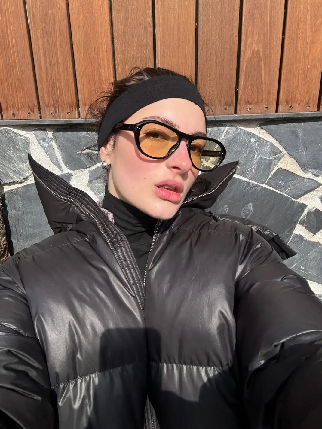 404 | Large-Frame Oval Nylon Sunglasses
