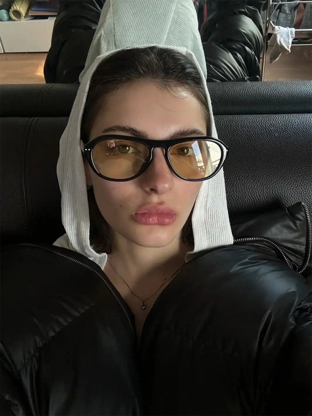 404 | Large-Frame Oval Nylon Sunglasses