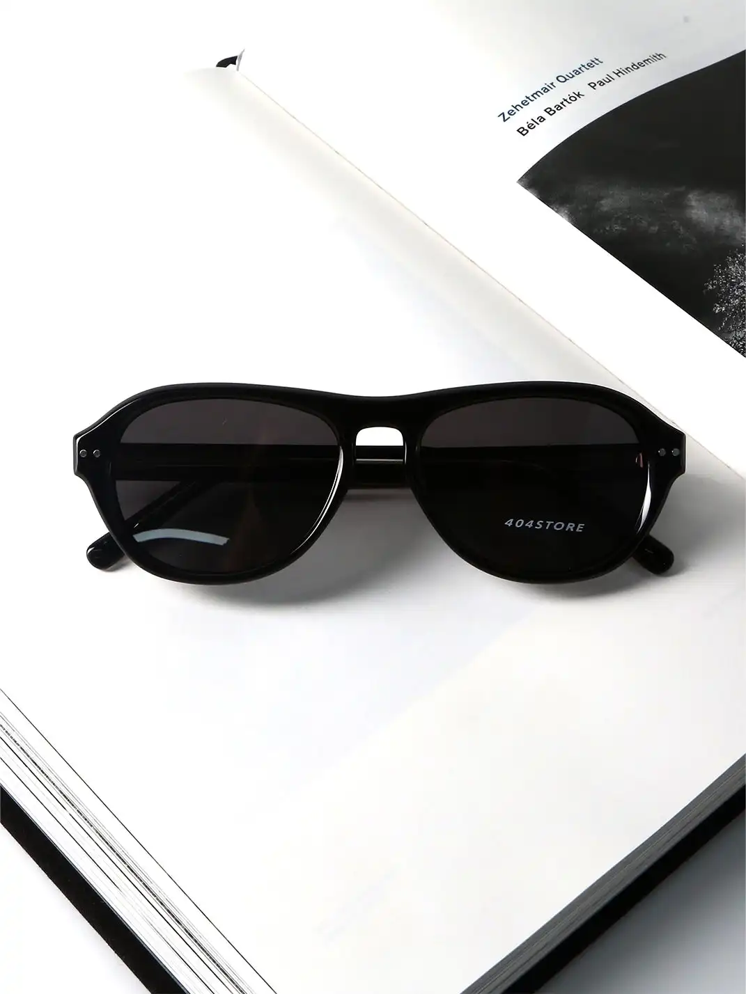 404 | Large-Frame Oval Nylon Sunglasses