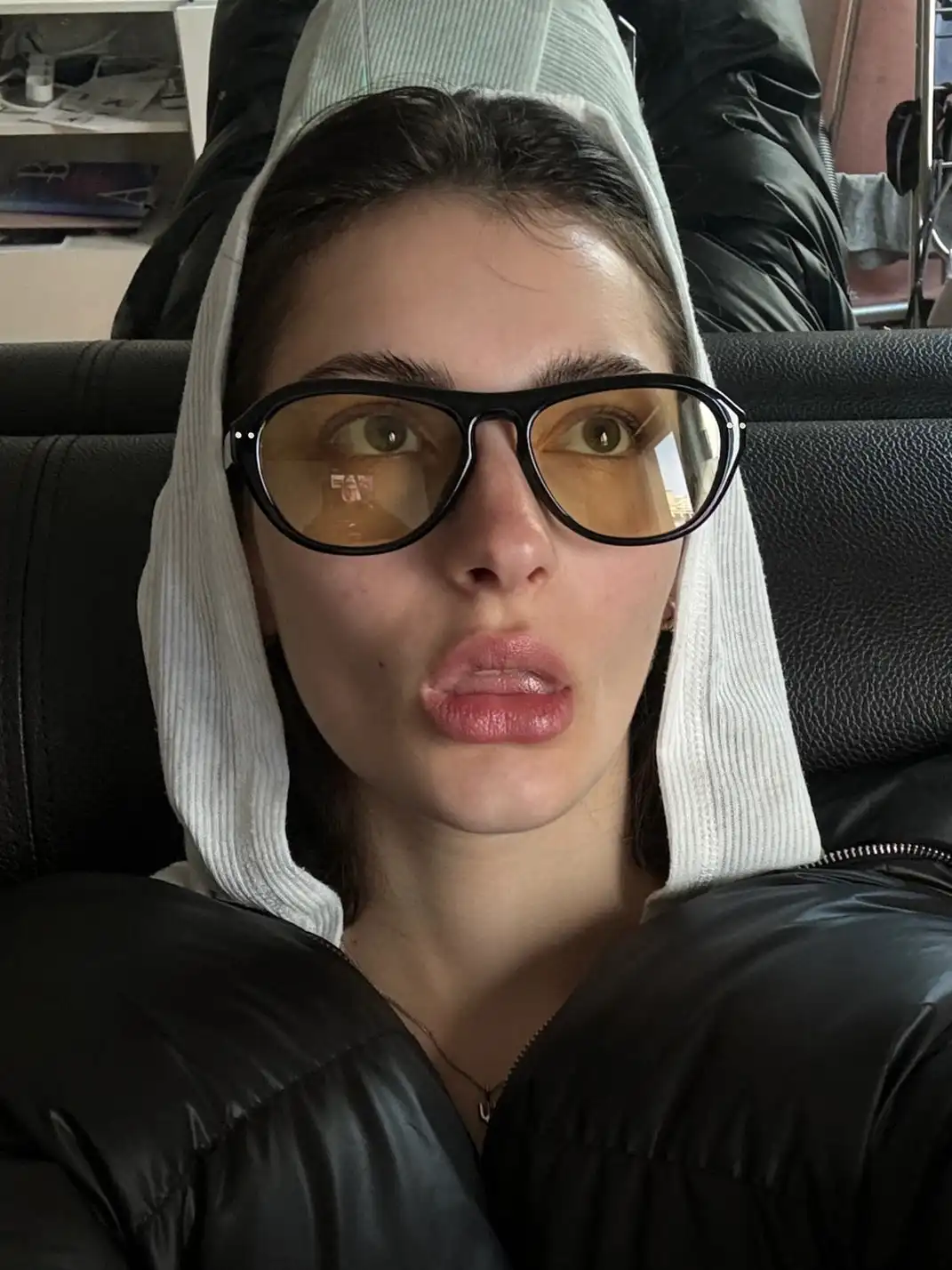 404 | Large-Frame Oval Nylon Sunglasses