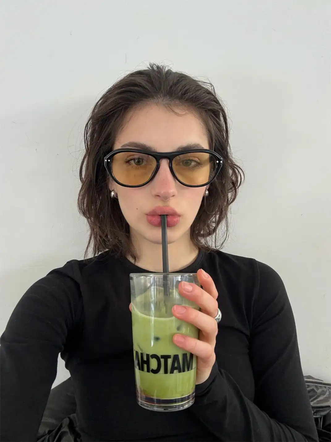 404 | Large-Frame Oval Nylon Sunglasses