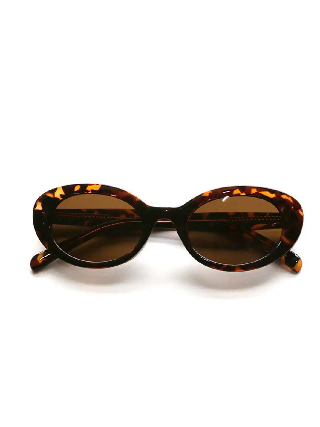 404 | Cat-Eye Oval Polarized Sunglasses