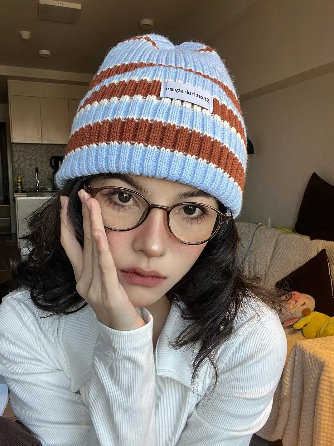 404 | Ultralight TR90 Retro Oval Glasses