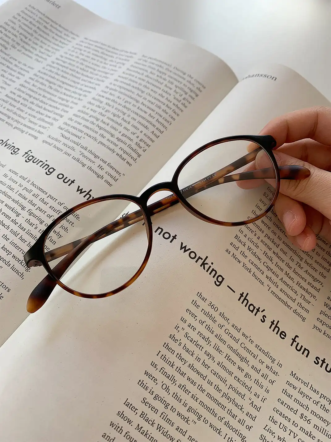 404 | Ultralight TR90 Retro Oval Glasses