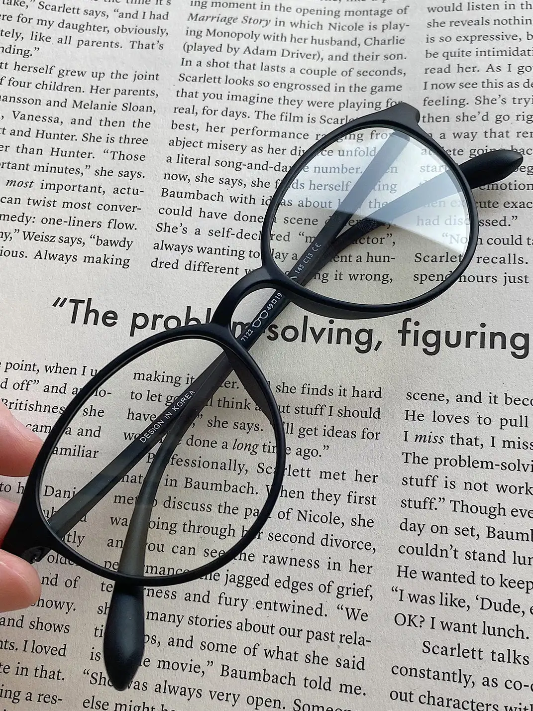 404 | Ultralight TR90 Retro Oval Glasses