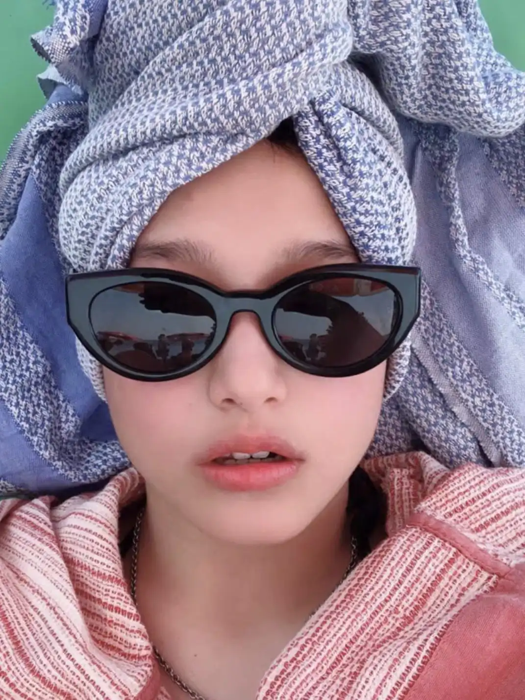 404 | Instagram-Style Oval Sunglasses