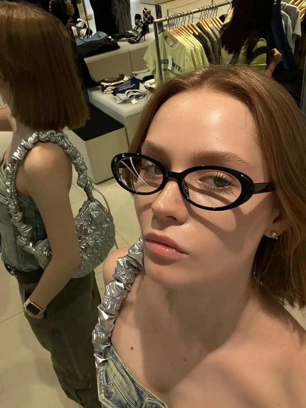 404 | Vintage Oval Frame Eyeglasses