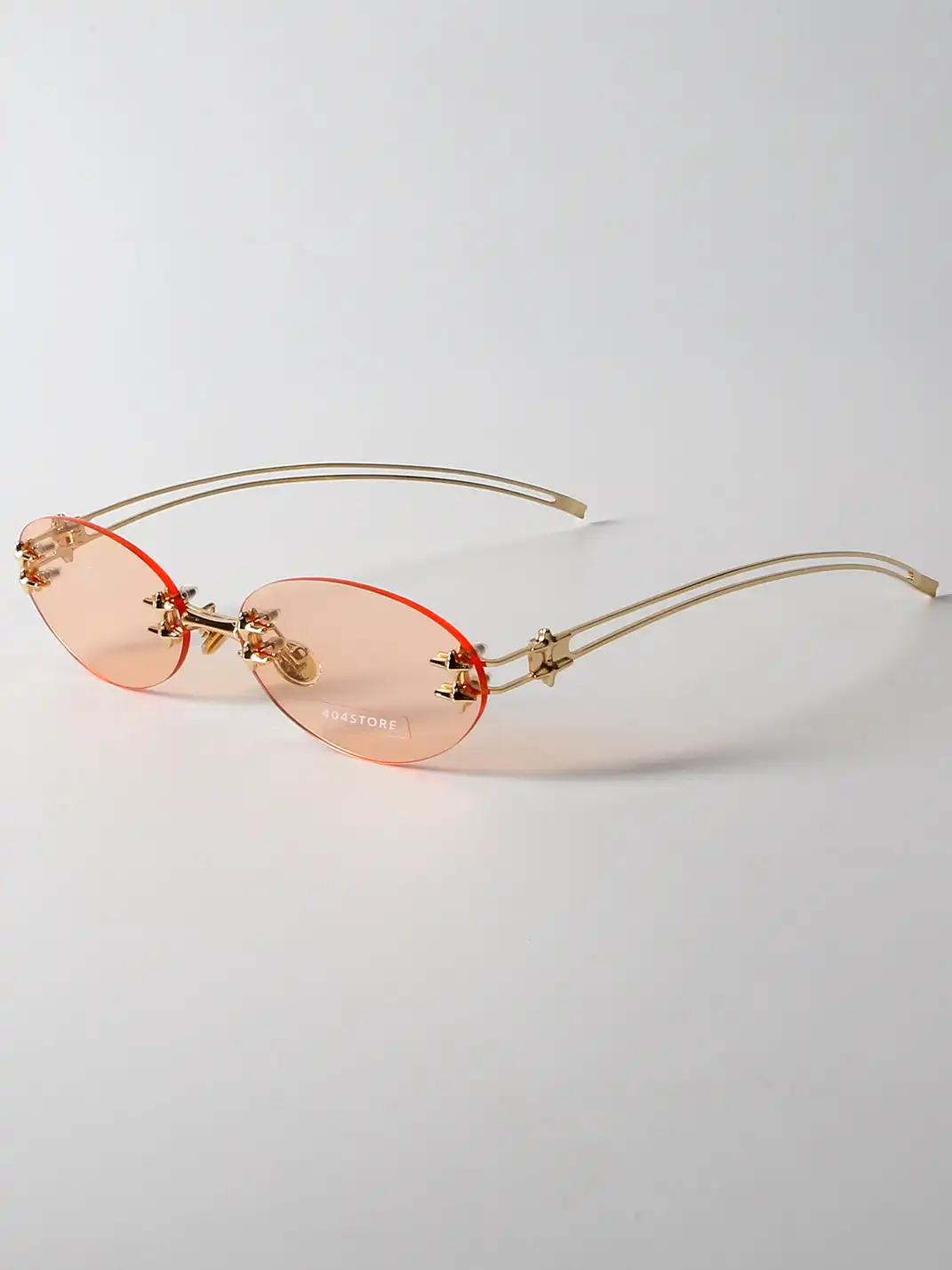 404 | Frameless Oval Sunglasses