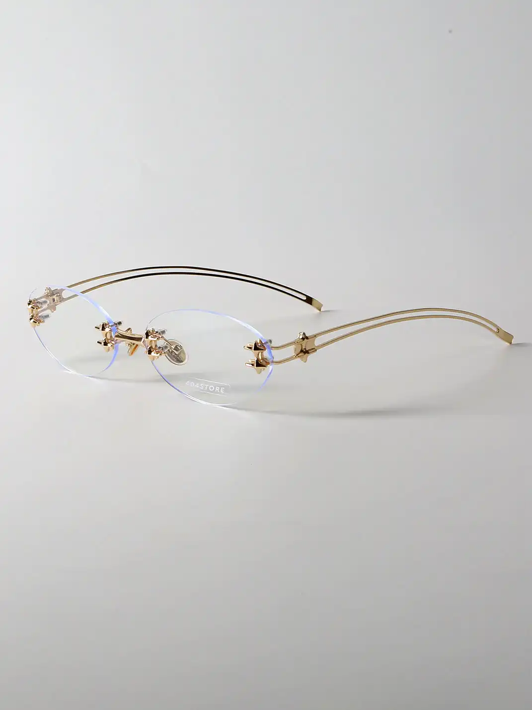 404 | Frameless Oval Sunglasses