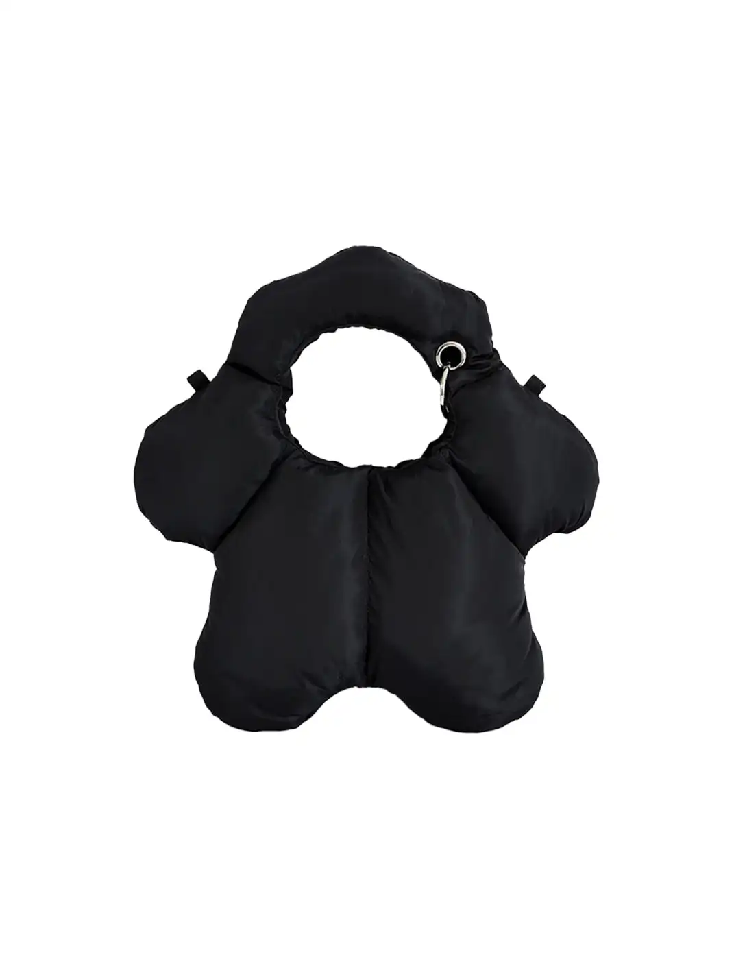 pEtaLPeTaL | Black Nylon Tote Bag