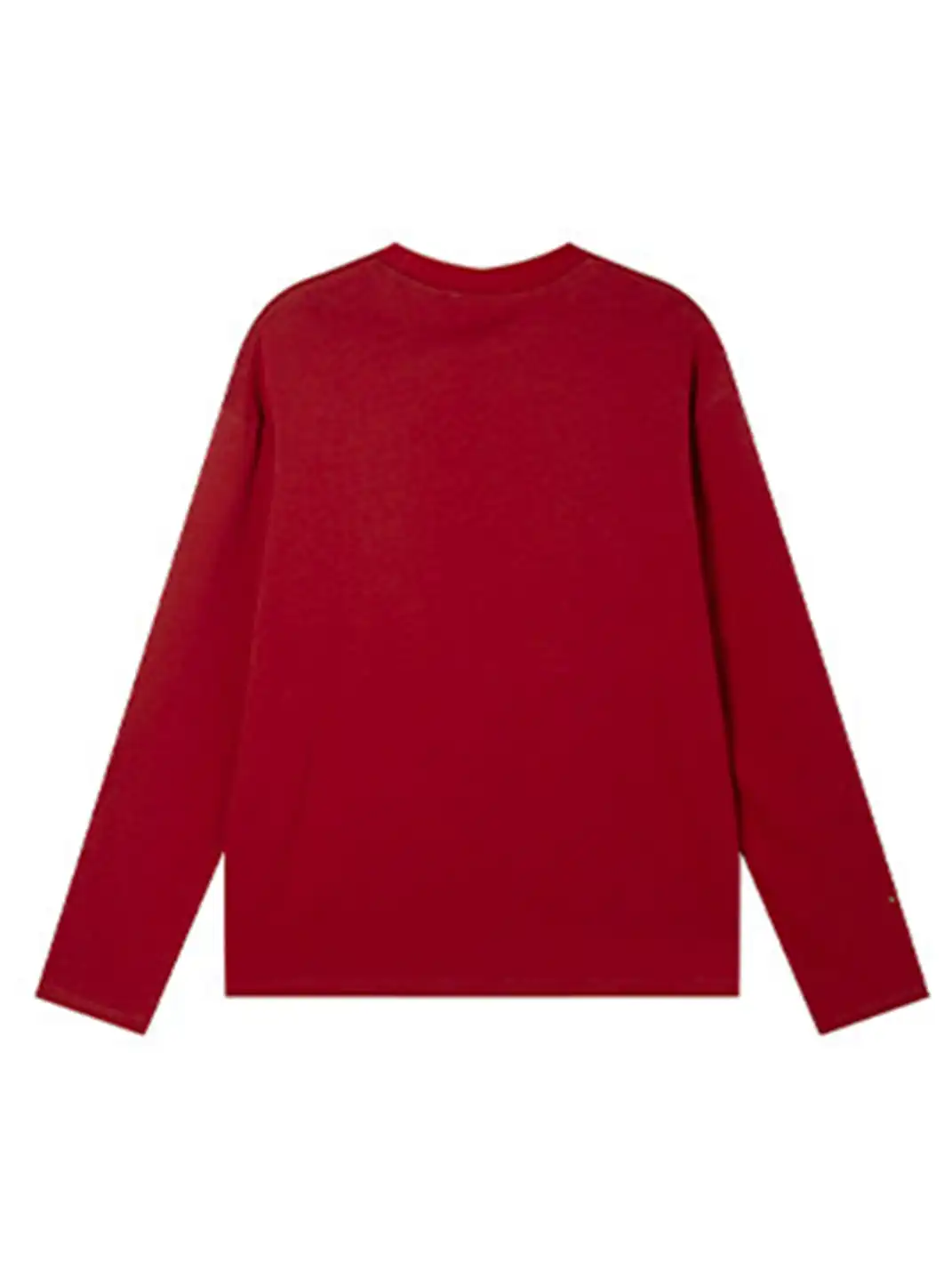 BIGGOLD | Pony Graffiti Print Crew Neck Long-Sleeved T-Shirt