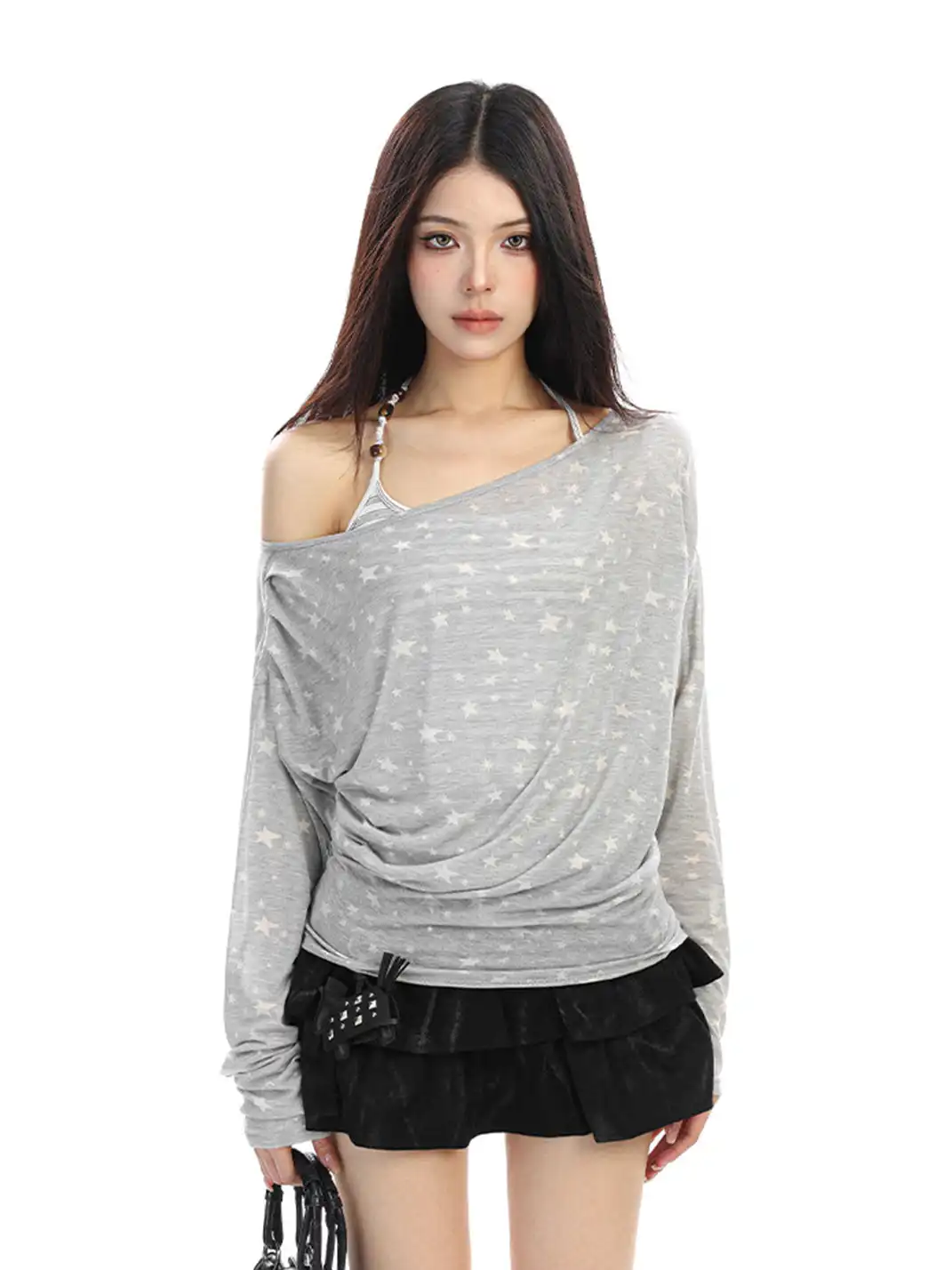 BIGGOLD | Halter Neck Two-Piece Top
