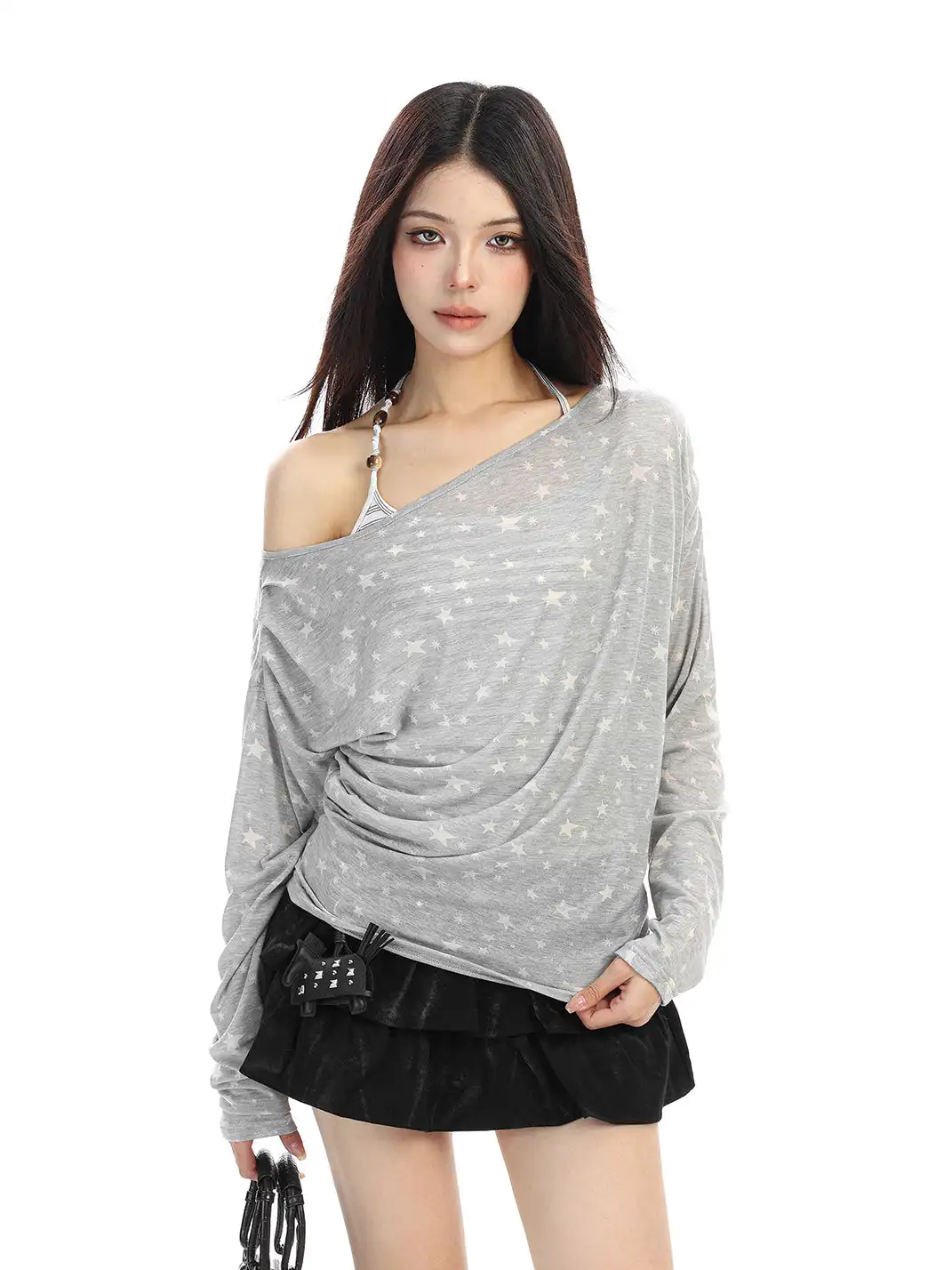 BIGGOLD | Halter Neck Two-Piece Top