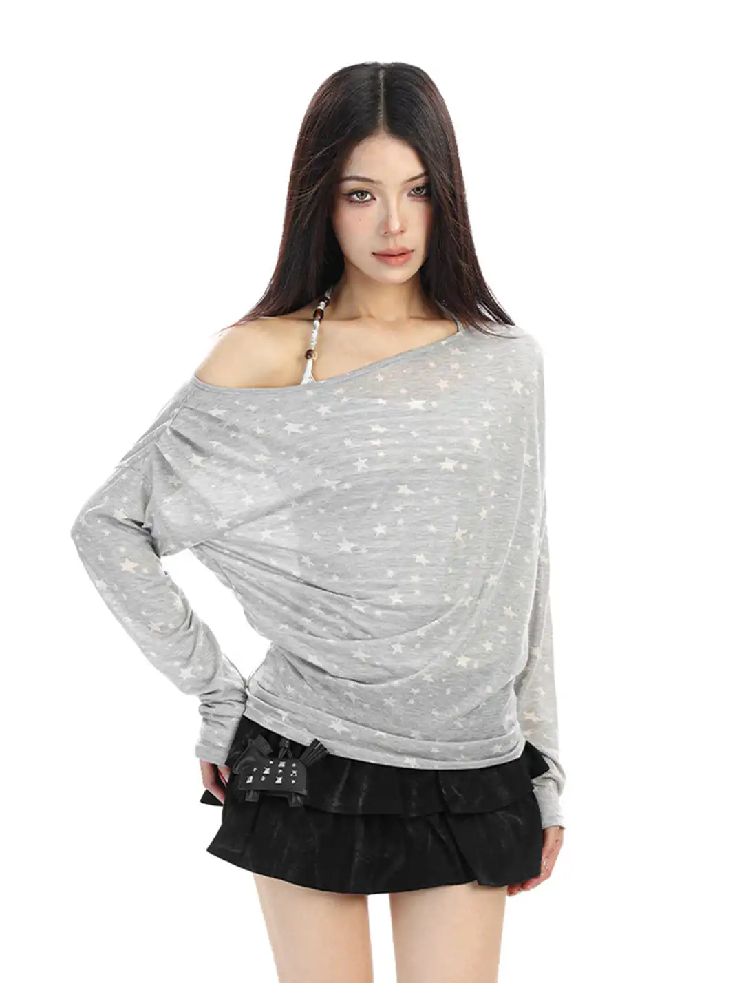 BIGGOLD | Halter Neck Two-Piece Top