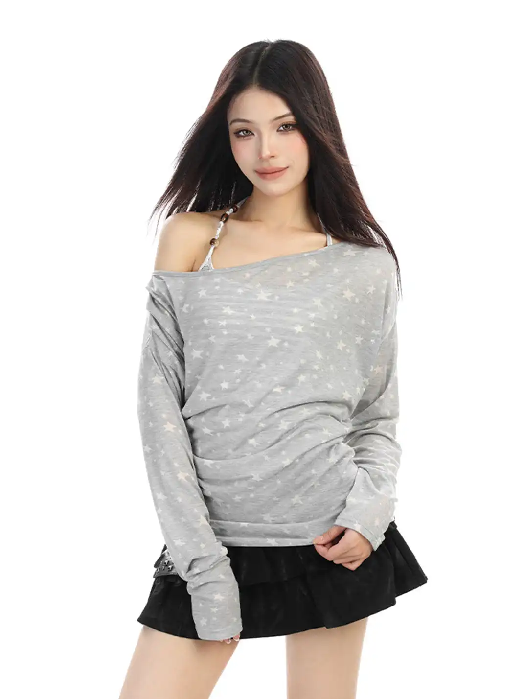 BIGGOLD | Halter Neck Two-Piece Top