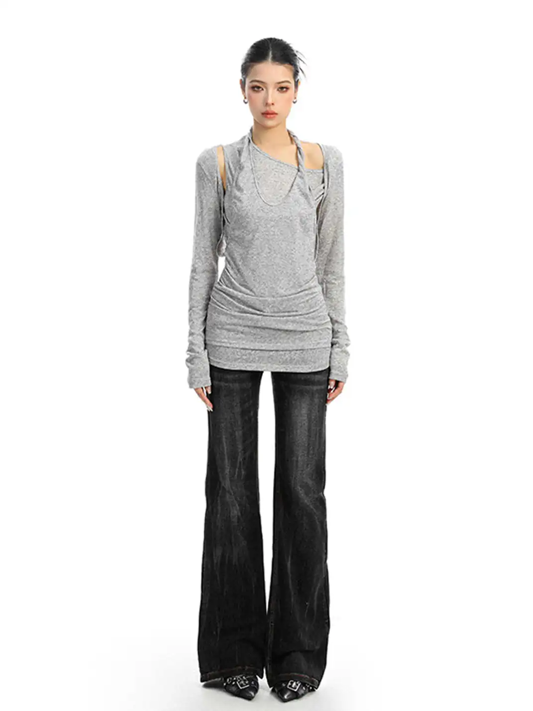 BIGGOLD | Chic Hollow-Out Halter Top