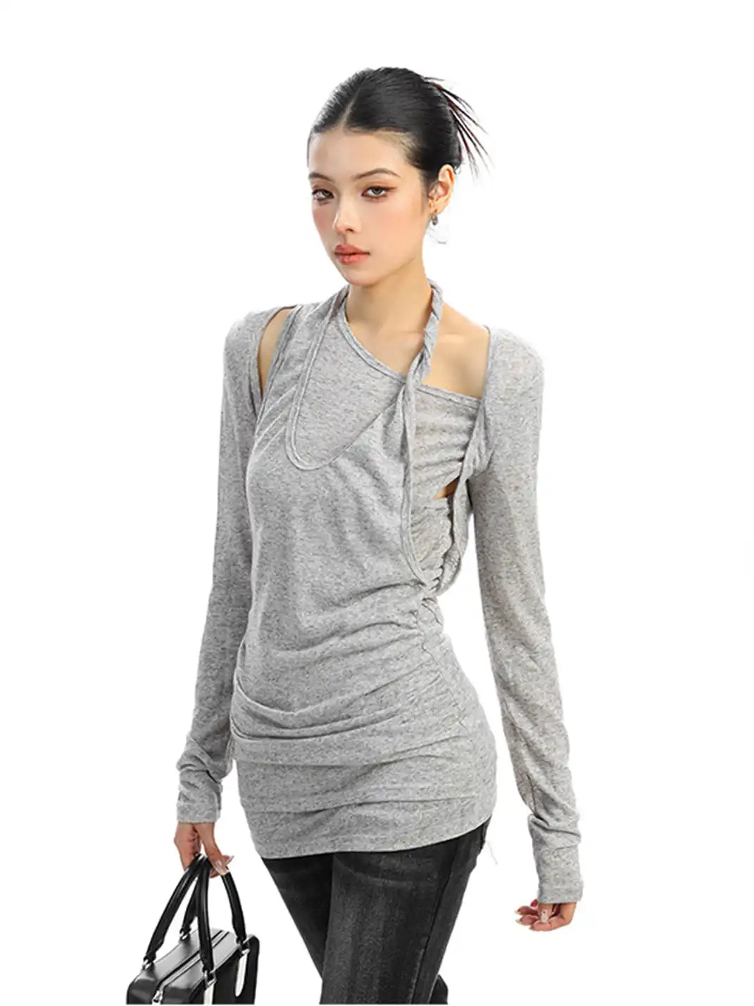 BIGGOLD | Chic Hollow-Out Halter Top