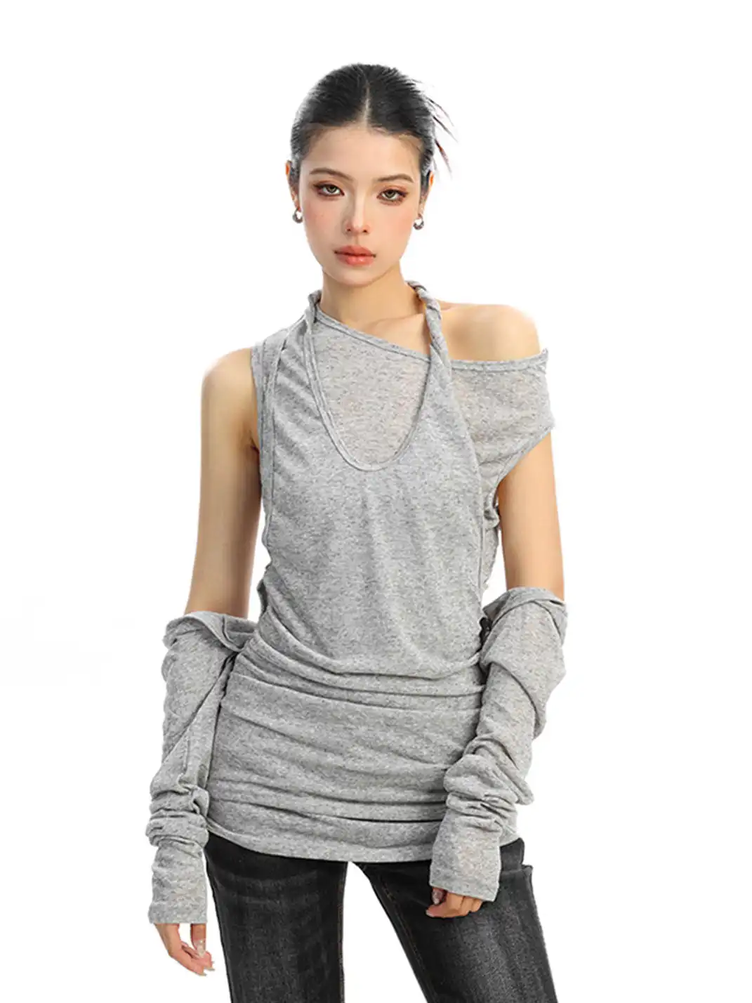 BIGGOLD | Chic Hollow-Out Halter Top
